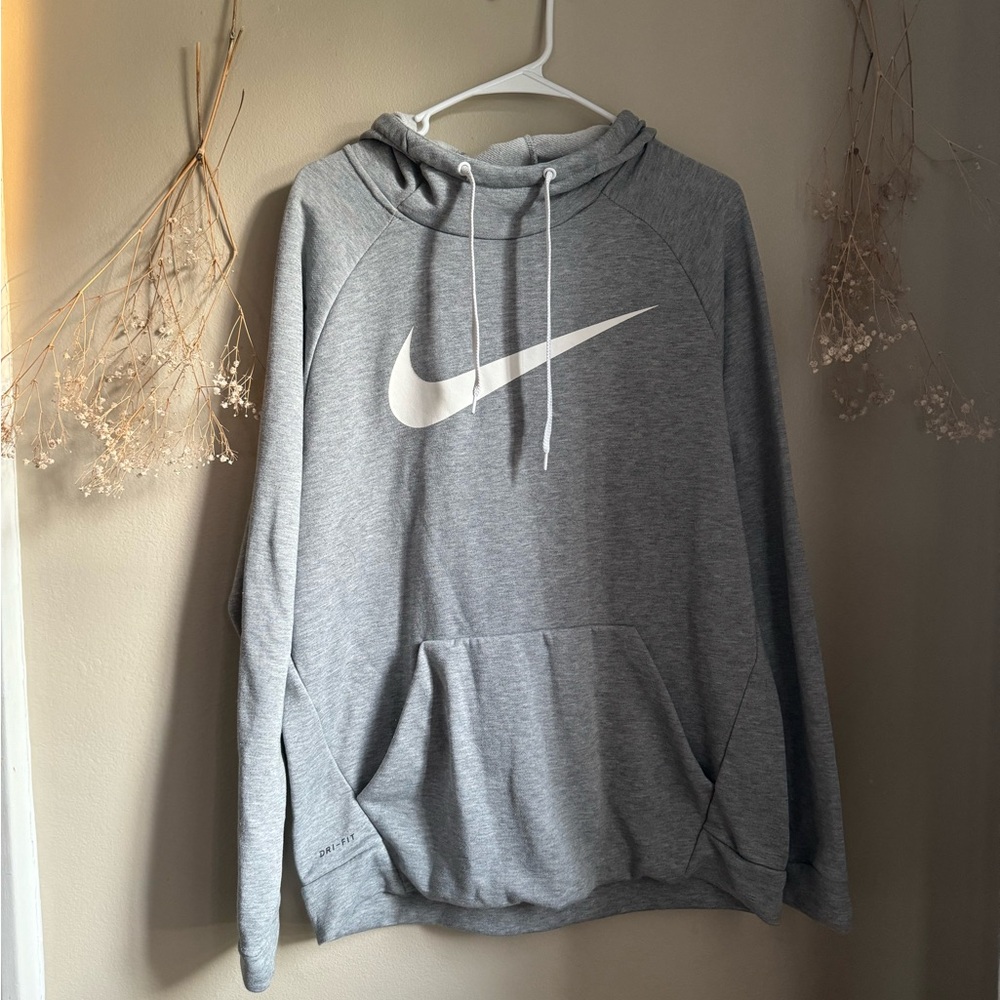 Light grey, NIKE, Dry-fit, Hoodie